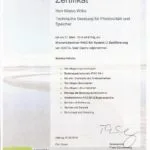 Zertifikat Kostal